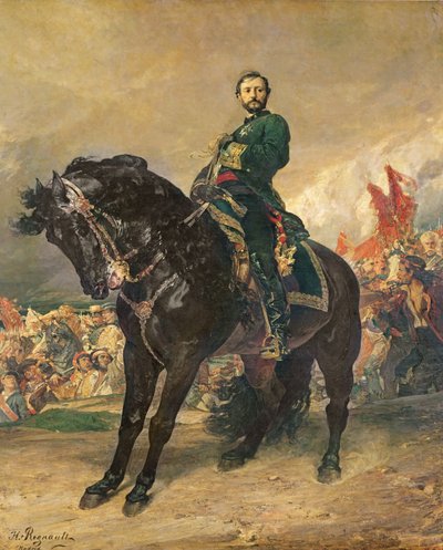 Juan Prim y Prats, 8th October 1868 by Henri Alexandre Georges Regnault